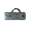 Lampa LED obrysowa z odblaskiem - biała