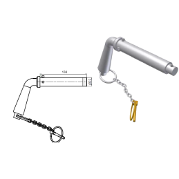 Sworzeń wywrotu do fi80 - 90°