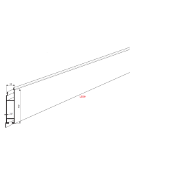 Panel - H100 dolny - L3350...