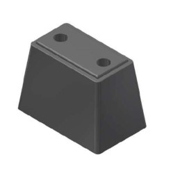 Odbój gumowy 120x75x85