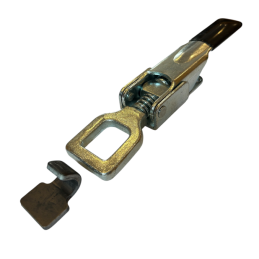 Zamek spinacz burty z zaczepem