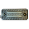 Lampa LED obrysowa z odblaskiem - biała