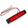 Lampa LED obrysowa - czerwona