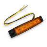 Lampa LED obrysowa - pomarańczowa
