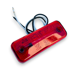 Lampa LED obrysowa - czerwona