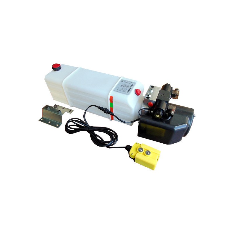 Pompa hydrauliczna agregat 12V 2KW dwustronnego działania