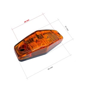 Lampa LED obrysowa - pomarańczowa