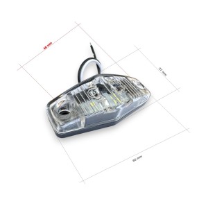 Lampa LED obrysowa - biała