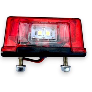 Lampa oświetlenia tablicy rejestracyjnej